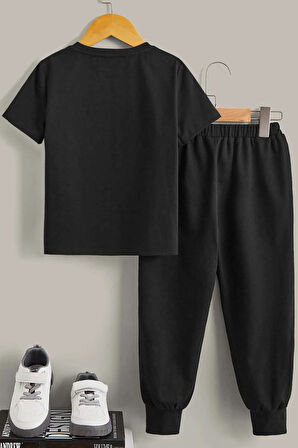 Uyguntarz Çocuk Uzay Temalı Alt - Üst Eşofman Takımı