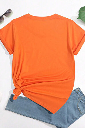 Uyguntarz Unisex Sevimli Kedi Tasarım T-shirt