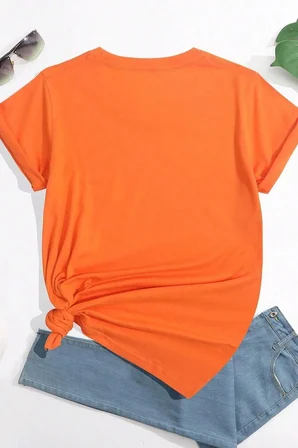Unisex Sevimli Kedi Tasarım T-shirt