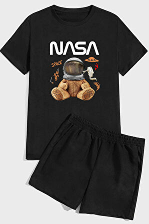 Nasabear Baskı Şort Takım