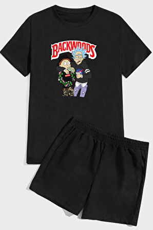 Uyguntarz Backwoods Baskı Şort Takım
