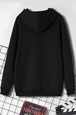 Uyguntarz Unisex Oversize L.B Baskılı Sweatshirt