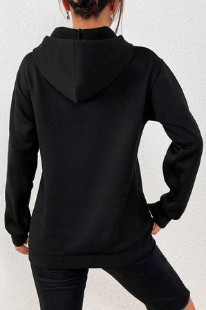 Unisex Oversize Shimmer Baskılı Sweatshirt