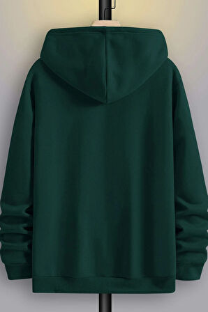Uyguntarz Erkek Aleman Rapero Baskılı Oversize Sweatshirt