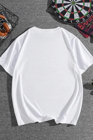 Unisex Ateş Avatar Baskılı T-shirt