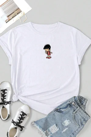 Unisex Chen Üzümlü Kekim Baskılı T-shirt
