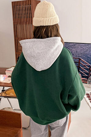 Unisex Suppose Baskılı Sweatshirt