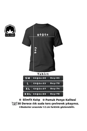 Unisex Shut Up Baskılı T-shirt
