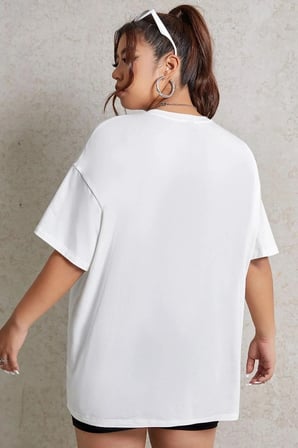 Unisex Tiger Baskılı T-shirt