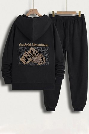 Unisex Arid Mountain Baskılı Eşofman Takımı