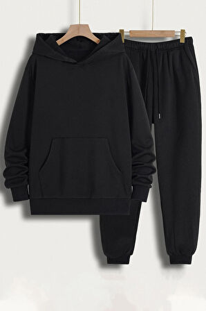 Uyguntarz Unisex Hey you Baskılı Eşofman Takımı