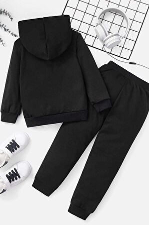 Uyguntarz Çocuk Paw Baskılı Eşofman Takımı