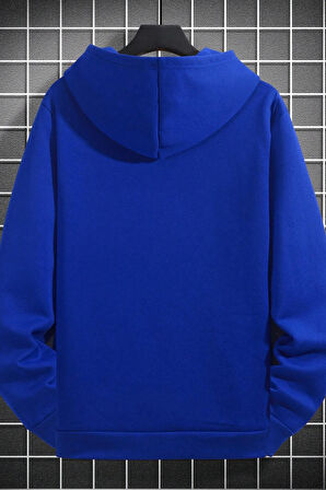 Uyguntarz Erkek Aleman Rapero Baskılı Oversize Sweatshirt