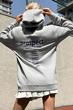 Uyguntarz Unisex Prospect Baskılı Sweatshirt