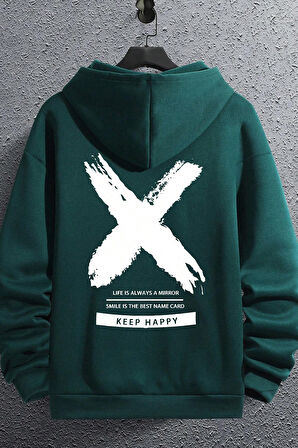 Uyguntarz Unisex Sometimes X Baskılı Sweatshirt