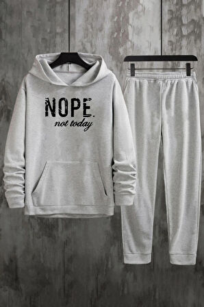 Uyguntarz Unisex Nope Baskılı Eşofman Takımı