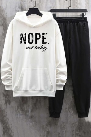 Unisex Nope Baskılı Eşofman Takımı