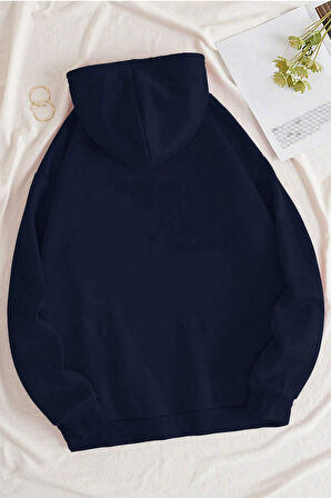 Uyguntarz Unisex Minimal line drawing Baskılı Sweatshirt
