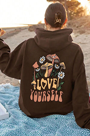 Fermuarlı Kapüşonlu Unisex Sweatshirt