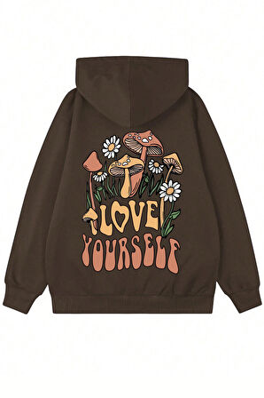 Fermuarlı Kapüşonlu Unisex Sweatshirt