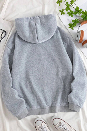 Uyguntarz Unisex Always Be Positive Baskılı Sweatshirt