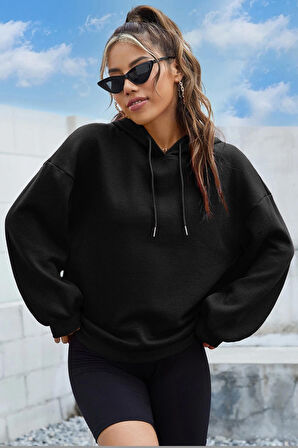 Uyguntarz Free Grafiti Sırt Baskılı Sweatshirt