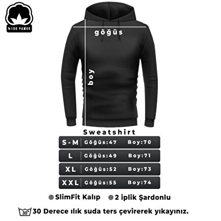 Uyguntarz Free Grafiti Sırt Baskılı Sweatshirt