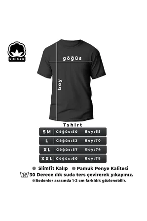 Unisex Uykucu Panda Baskılı Tasarım Tshirt