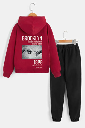 Uyguntarz Çocuk 1898 Brooklyn Baskılı Eşofman Takımı