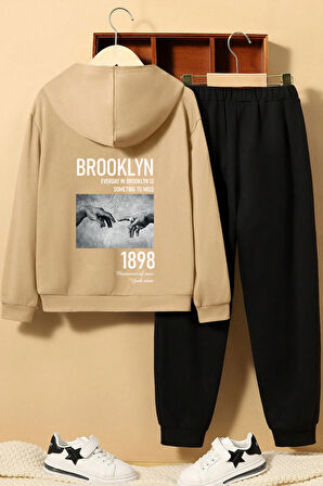 Uyguntarz Çocuk 1898 Brooklyn Baskılı Eşofman Takımı