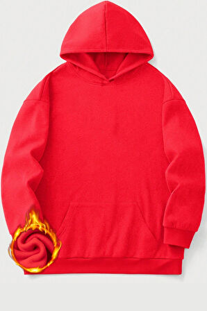 Uyguntarz Unisex Oversize Hurry Up Baskılı Sweatshirt