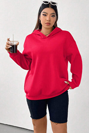 Uyguntarz Unisex Oversize Live in The Moment Baskılı Sweatshirt