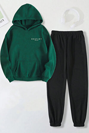 Uyguntarz Unisex Destiny Baskılı Eşofman Takımı