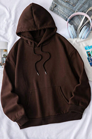 Uyguntarz Unisex Butterfly & Letter Graphic Baskılı Sweatshirt