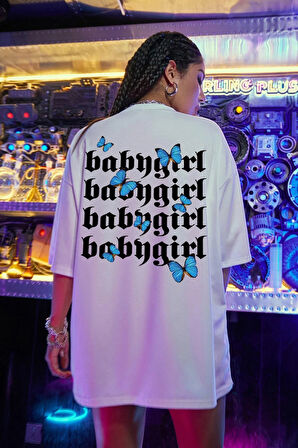 Uyguntarz Unisex Babygirl Baskılı Tasarım Tshirt