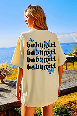 Uyguntarz Unisex Babygirl Baskılı Tasarım Tshirt