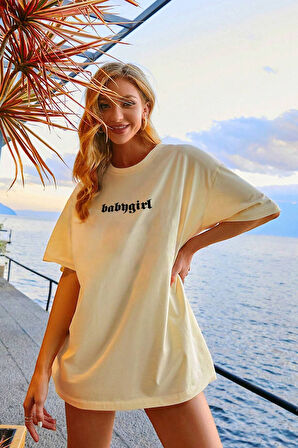 Uyguntarz Unisex Babygirl Baskılı Tasarım Tshirt