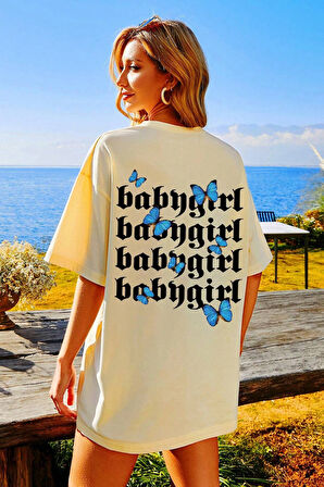 Uyguntarz Unisex Babygirl Baskılı Tasarım Tshirt
