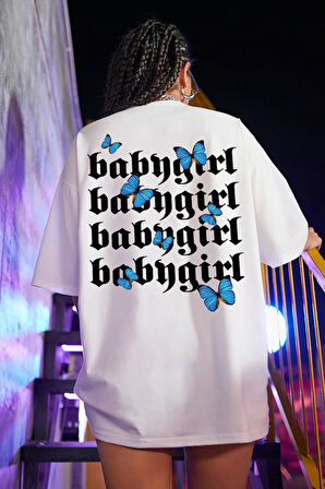 Uyguntarz Unisex Babygirl Baskılı Tasarım Tshirt