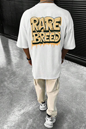 Uyguntarz Unisex Rare Breed Baskılı Tasarım Tshirt