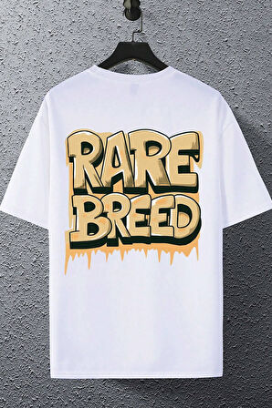 Uyguntarz Unisex Rare Breed Baskılı Tasarım Tshirt