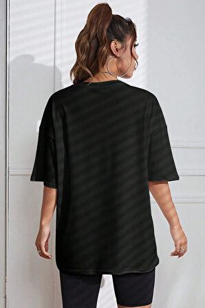 Uyguntarz Unisex Smile Baskılı Tasarım Tshirt