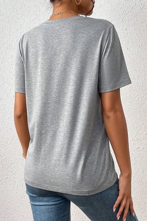 Unisex Make Up Siluet Baskılı Tasarım Tshirt