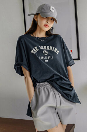 Uyguntarz Unisex The Sunshine Baskılı Tasarım Tshirt