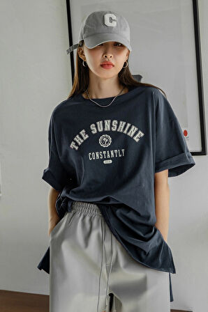 Uyguntarz Unisex The Sunshine Baskılı Tasarım Tshirt