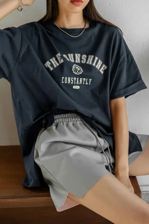 Unisex The Sunshine Baskılı Tasarım Tshirt