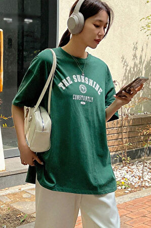 Uyguntarz Unisex The Sunshine Baskılı Tasarım Tshirt
