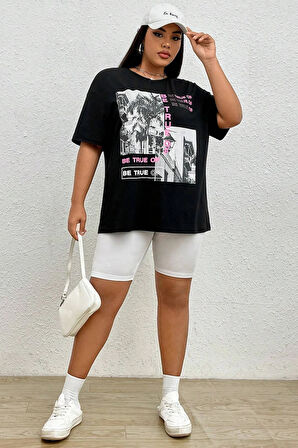 Uyguntarz Unisex Be True Of Baskılı Tasarım Tshirt