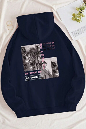 Be True Of Baskılı Sweatshirt