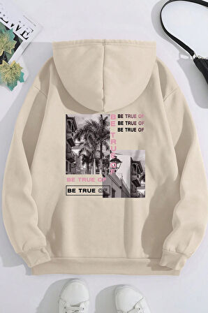 Uyguntarz Be True Of  Baskılı Sweatshirt